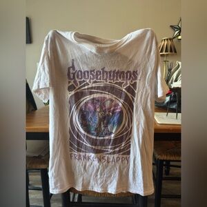 Vintage style goosebumps frankenslappy t shirt size L